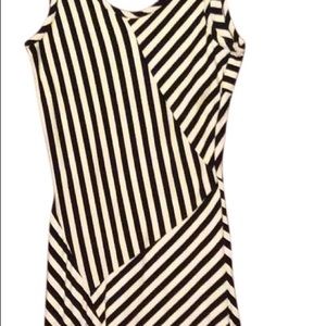 Monteau of Los Angeles Striped Maxi Dress